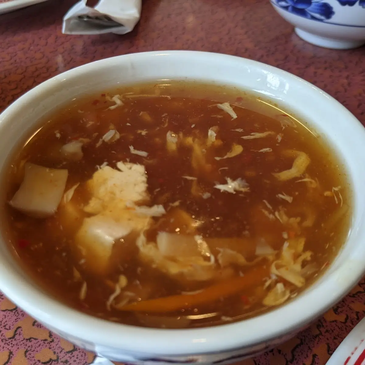 hot & sour soup 酸辣汤